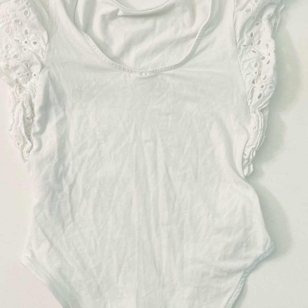 Zara Kids Eyelet Ruffle Bodysuit - Picture 6 of 6